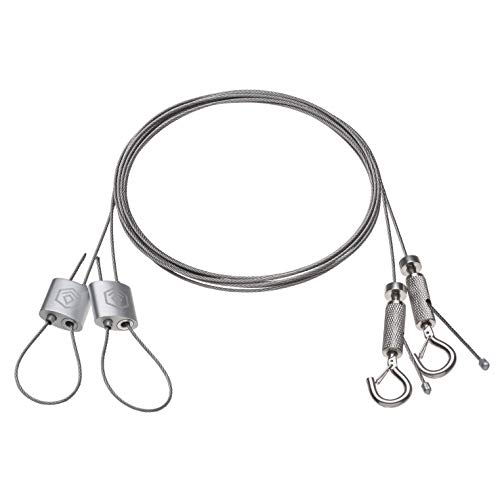 GrowPRO Seilratsche wie Easy Rolls nur viel stärker! bis zu 68kg Tragkraft - z.B. Lampen aufhängen - Rope Ratchet, Seilzugratsche