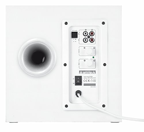 Trust Tytan Set Altoparlanti 2.1 con Subwoofer, Risparmio Energia, Standard, Bianco