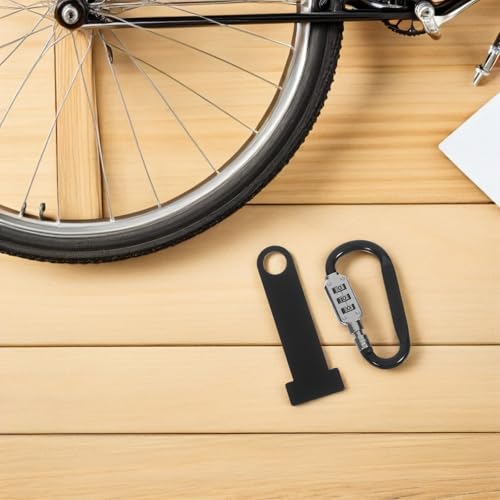 Candado para casco de moto antirrobo universal con combinación manillar 6