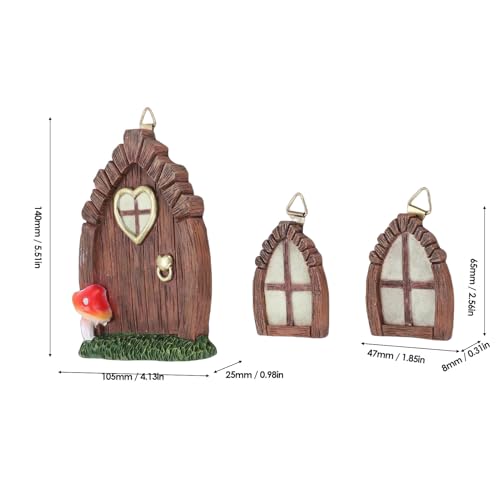 Puerta de hadas para dar vida a los árboles de tu patio 5
