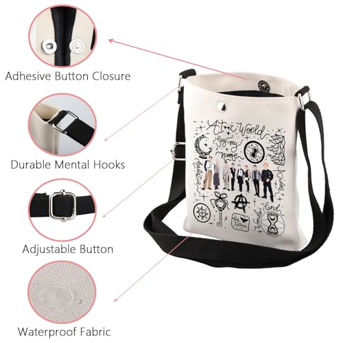 WSNANG Group Aniteez Gift Korea Group Members Crossbody Bag Team Fans Shoulder Bag Music Lover Gift4