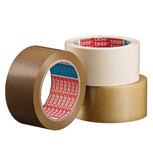 BBA Emballages - TESA Lot de 36 Rubans adhésifs transparents - 48 mm x 100 m | Emballage des colis, cartons, boîtes d'expédition et palettisation, scotch