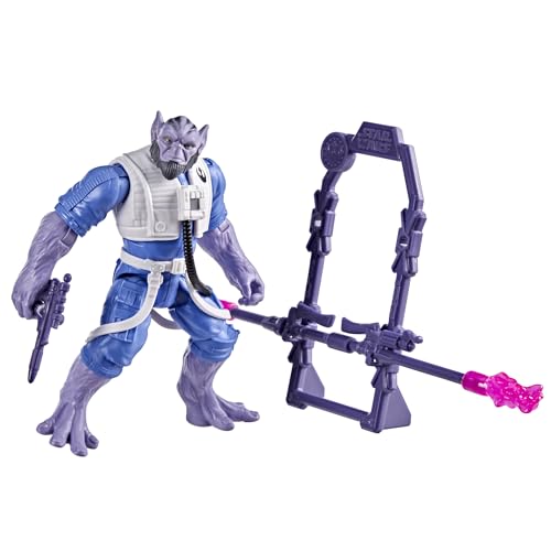 Image of STAR WARS ActionVerse Zeb Orrelios 4.5-Inch Action Figure & Accessories, Reusable Accessory Storage Rack, Toys for Boys & Girls Ages 4+