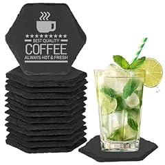12 Hexagon Coasters