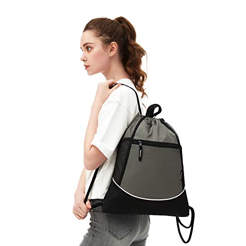 Eono Drawstring Backpack with Mesh Bag - Perfect