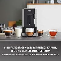 Caso Café Crema One, Kaffeevollautomat, Edelstahl-Kegelmahlwerk – Ansicht 3
