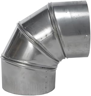 6" x 90 Degree Adjustable Elbow - 304 Stainless Steel