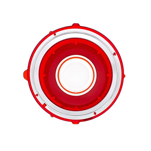 United Pacific 110380 Backup Light Lens For 1970-73 Chevy Camaro Rally Sport - R/H