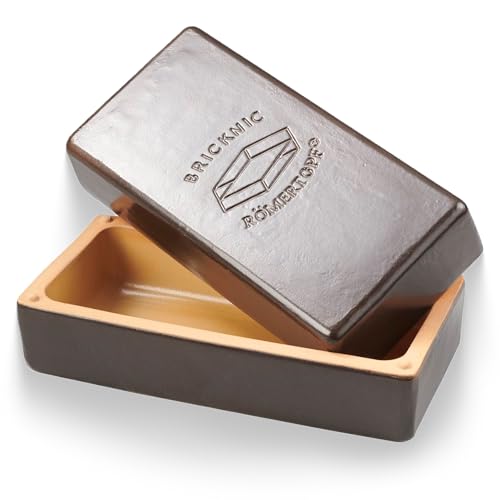 Römertopf Brick BBQ & Oven Clay Pot 0.6qt Black