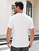 Lonya Men's t-Shirts Crew Neck Short Sleeve Soft Tops Fashion Tshirt Casual Breathable Sports Business Classic Fit Tee Shirt White,M #1