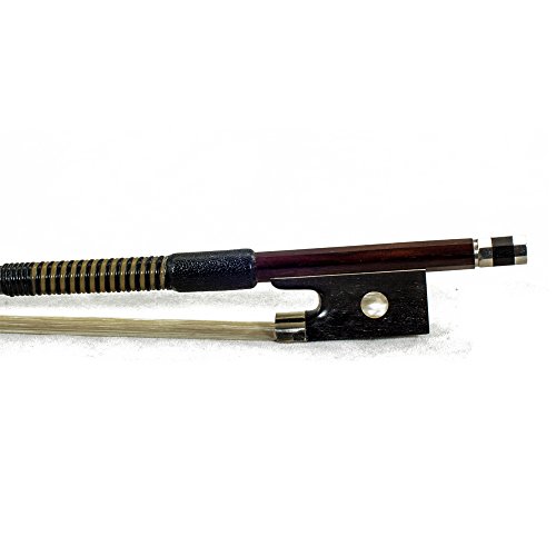 Sky 4/4 Full Size Violin Bow Pernambuco with Single Pearl Eye Mongolian Horsehair Well Balanced