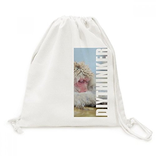 Sacs voyage haut de gamme en toile robuste avec imprimé artistique singe