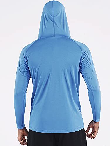 Cadmus Men's Hoodies Pullover Quick Dry Hooded Sweatshirt Breathable Long Sleeve Running Sports Gym Top UPF 50+ SunProtection Fishing T Shirt - Image 5