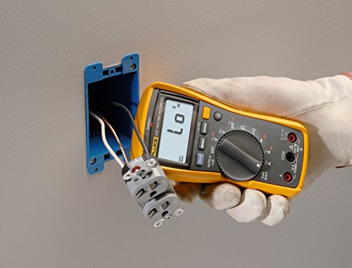 Fluke 117 Digital Multimeter, Non-Contact AC Voltage Detection, Measures Resistance/Continuity/Frequency/Capacitance/Min Max Average, Automatic AC/DC Selection, Low Impedance Mode by Fluke - Image 2