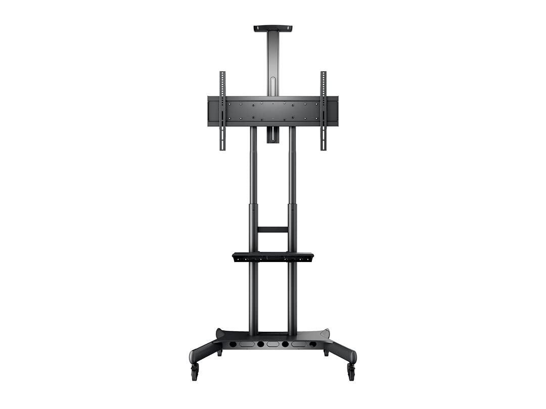 Multibrackets M Public Floorstand for up to 80 inch Screens - Removable Shelf and Camera Holder Included