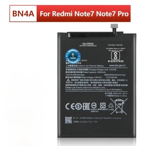 Image of Original BN4A Battery for Redmi Note 7 Pro /7 / 7S Battery with 1 Year Warranty**** (Z0005)