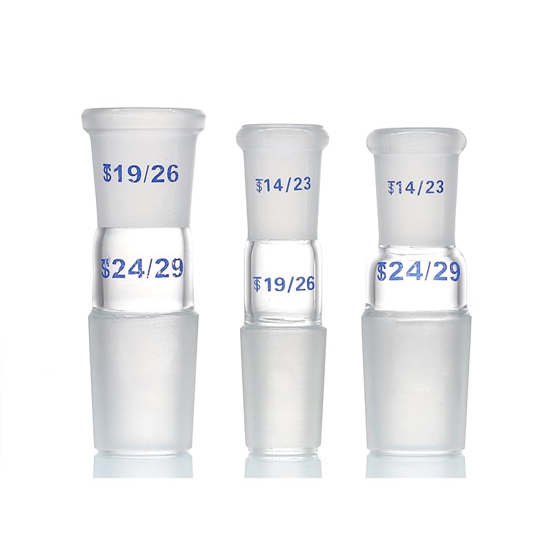 14/23 19/26 24/29 29/32 Buchse auf 19/24/29/34/40 mm Steckerverbindung Laborglas-Vergrößerungstransferadapter(24-29 to 50-40)