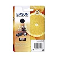 Epson 33 XL Serie Arancia Cartuccia Originale, XL, Nero, Imballaggio standard