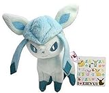 Glaceon 5' I LOVE Eevee Pokemon Keychain Plush Toy [Banpresto]