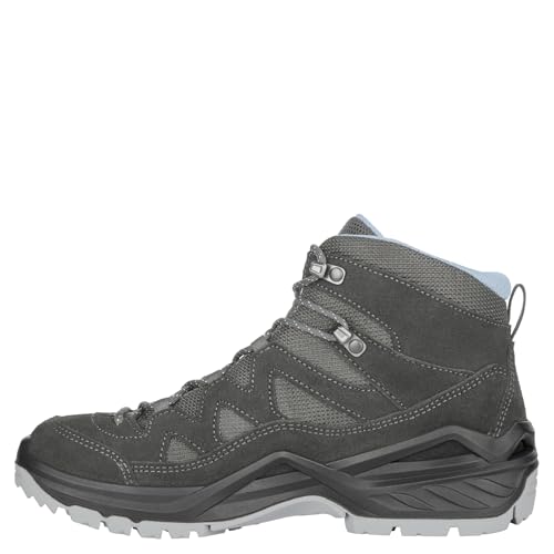 LOWA Stiefel mittel SIRKOS EVO GTX MID Ws anthrazit/eisblau, 40