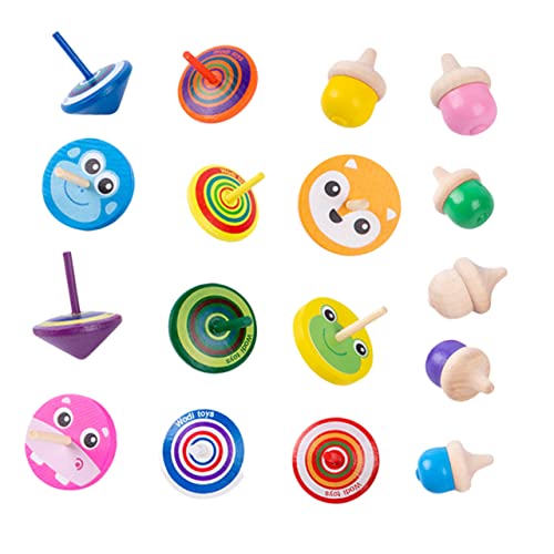 Vaguelly Juguete Giratorio De Madera para Niños Y Niñas Juego De Juguetes Educativos Creatividad Motricidad Fina Seguro para Niños Pequeños Vaguelly Juguete Giratorio De Madera para Niños Y Niñas Juego De Juguetes Educativos Creatividad Motricidad Fina Seguro para Niños Pequeños
