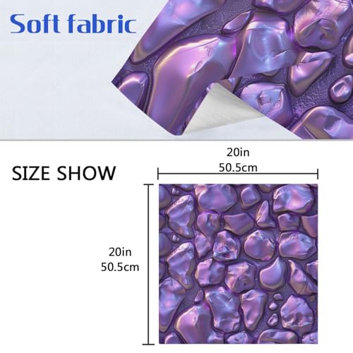 Servilletas de tela multicolor pack x6 20x20 pulg miniatura 6