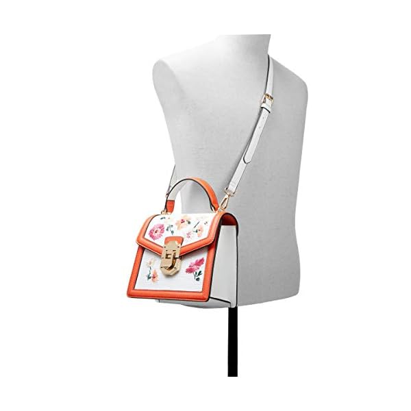 ALDO womens ALDO Women s Adryniel Totes Bags, White Multi, Small US