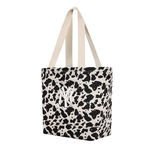 New Era Cow Jacquard Tote Bag 270 - Light Beige One Size, 270 cm - Light Beige, Einheitsgröße