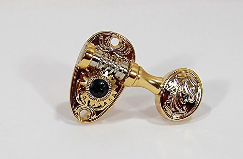Ratio 1:18 Acoustic Guitar carved Gold Plated machine head Tuner turning peg 3R3L 526G-D09