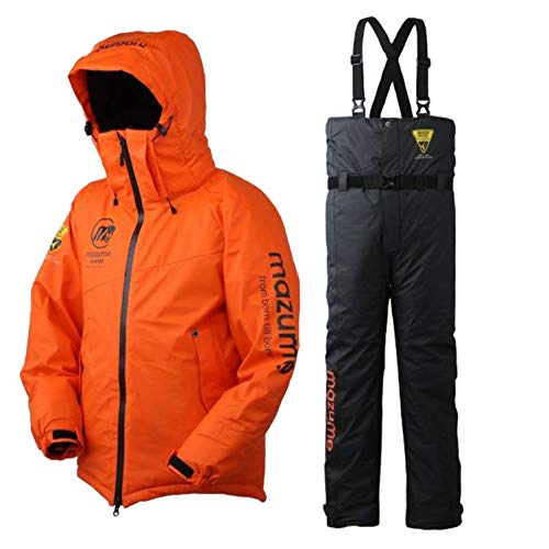 マズメ  ROUGH WATER ALL WEATHER SUIT  V MZFW-633-14 オレンジ LL