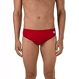 Speedo Men's Swimsuit Brief Endurance+ The One,New Speedo Red,36