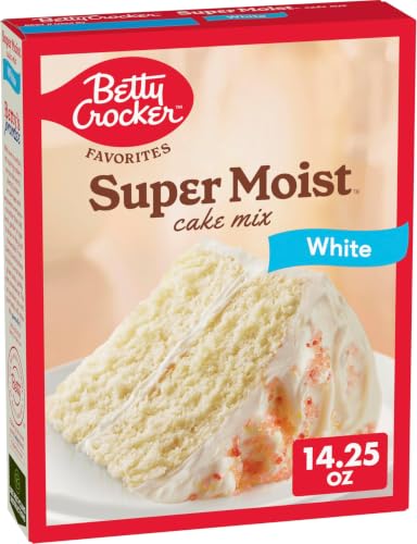 Image of Betty Crocker Favorites Super Moist White Cake Mix, 14.25 oz (Pack of 12)