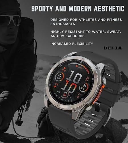 Image of 22mm Watch Band for Garmin fenix 8 47mm 5 6 fenix 7 sapphire solar band Quick Fit 22 Watch Bands for Garmin Watch Forerunner 965 955 epix gen 2 47mm Strap Comfort for Men Women