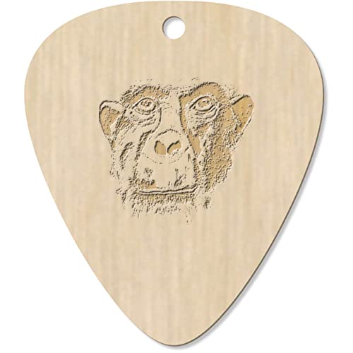 Azeeda 7 x ‘Visage de Chimpanzé’ médiator/pic de Guitare (GP00026775) - Les Beatles, Paul McCartney, John Lennon, RIngo Starr, George Harrison Azeeda 7 x 'Visage de Chimpanzé' médiator/pic de Guitare (GP00026775)