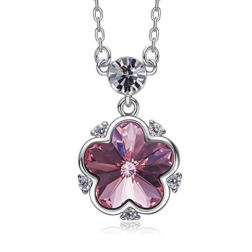 Collier fleur en argent 925 : le cadeau d'anniversaire idéal