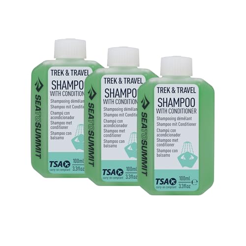 Sea to Summit Trek Travel Liquid Shampoo (3-Pack)