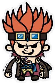 Lcs 476 キッド One Piece ワンピース パンソンワークスコラボステッカー Mサイズ ワンピース公式グッズ アニメ 萌えグッズ 通販 Amazon