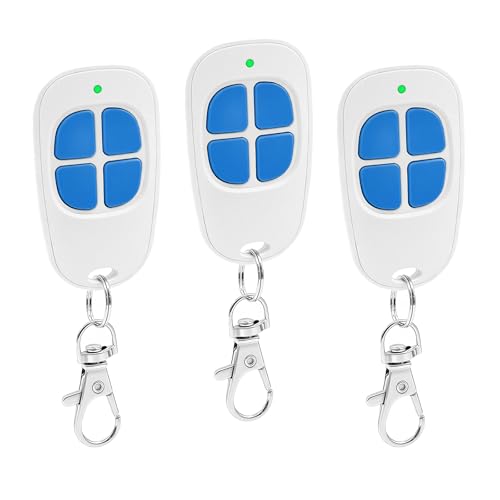 AAM0094 AAM0121 AAM0135 AAM0133 AAM0085 Telecommande Portail, 433,92 MHz Télécommande Compatible avec SCS Sentinel, 4 canaux Bip Portail Porte De Garage (3...