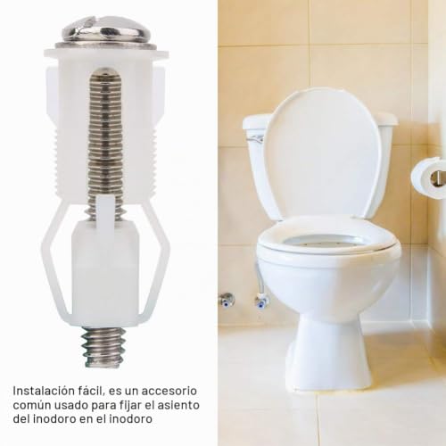Tornillos para tapa de inodoro 6 Imagen adicional
