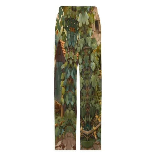 Hunt Goats Ducks Men's Pajama Pants Soft Lounge Pants Comfy Pjs Bottoms Trousers Pants Lightweight Sleep Pants4