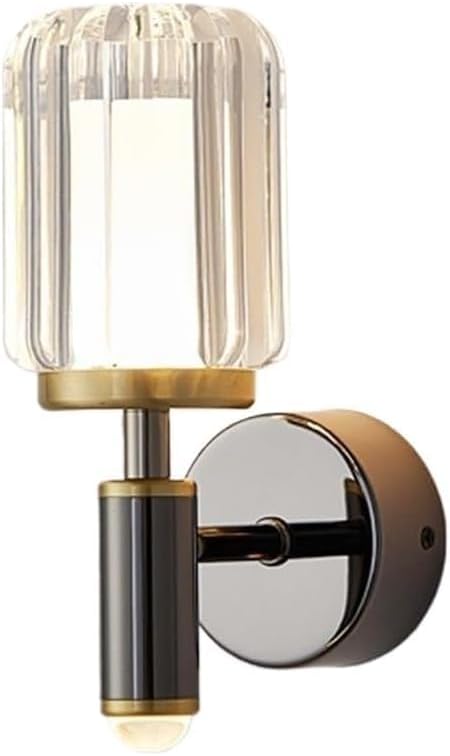Modern Simple Acrylic Wall Lamp Bedroom Light Luxury Bedside Wall Sconces LED Creative Art Atmosphere Wall Light for Aisle Kitchen Study Bar Entrance Corridor Hotel Decoration