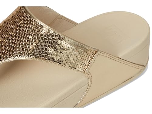 Image of FitFlop Women's, Lulu Sequin Thong Sandal