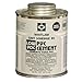 Pint PVC Gray Schedule 80 Low VOC Heavy Bodied Cement (1 Cement)