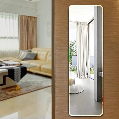 Creative Arts n Frames Long Beveled Smooth Edges Frameless Rectangular Wall Mount Mirror (12x48)