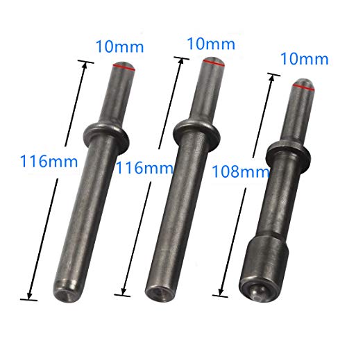 image for Titoe Kelife 7 Pcs Heavy Duty Smoothing Pneumatic Air Rivet Hammer Too