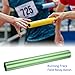 M METERXITY Relay Track Baton - Smooth Aluminum Alloy Hollow Tube, Apply to Team Building/Relay Races (1.5