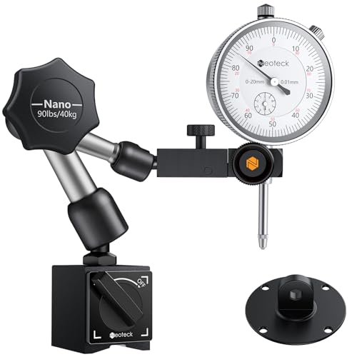 Précision 0.01 mm garantie avec le comparateur à cadran Neoteck en acier inoxydable
