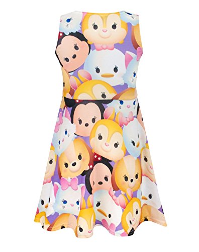 Disney - Tsum Tsum - Abito svasato con personaggi