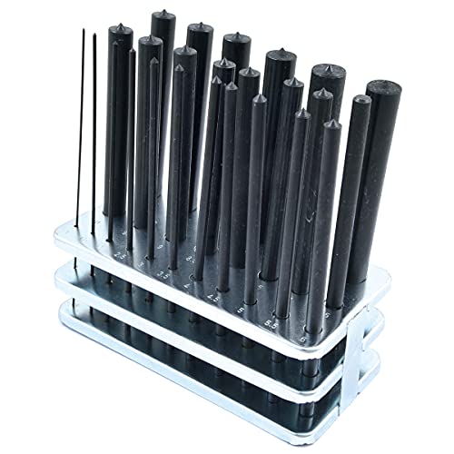 HHIP 8600-0043 25 Piece 1-13mm Metric Transfer Punch Set