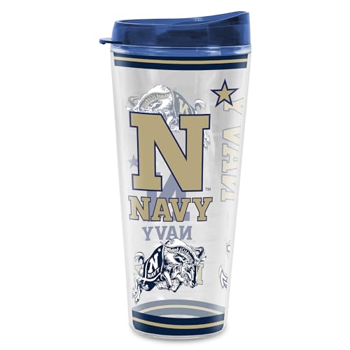 Image of Rico Industries NCAA College Double Wall Mayhem 16oz Or 20oz Tritan Tumbler W Lid